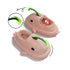 Sharkicks Basic - Invierno, Pantuflas de Tiburón Pejesapo, Talón Cubierto